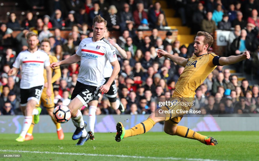 Fulham v Tottenham Hotspur - The Emirates FA Cup Fifth Round