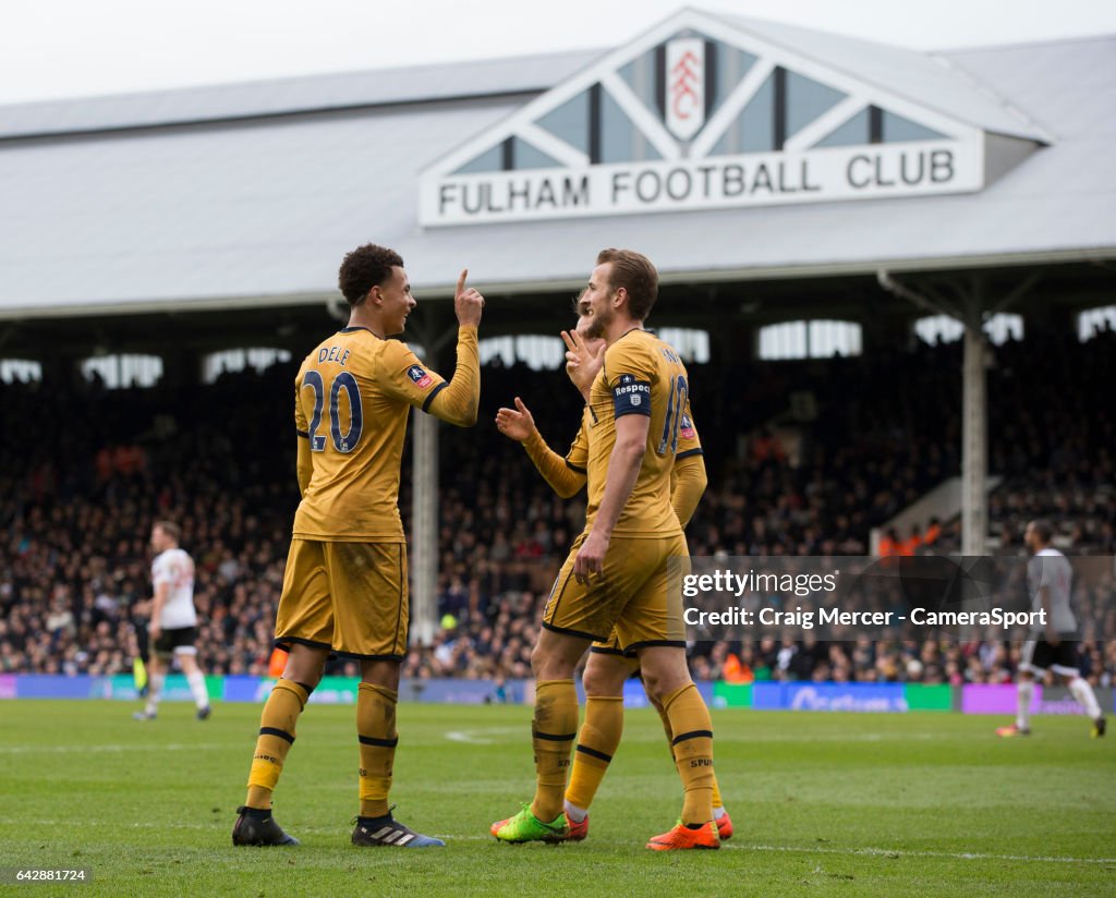 Fulham v Tottenham Hotspur - The Emirates FA Cup Fifth Round