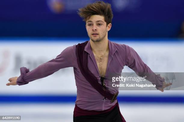 Brendan Kerry of Australia competes in the men's free skating during ISU Four Continents Figure Skating Championships - Gangneung -Test Event For...