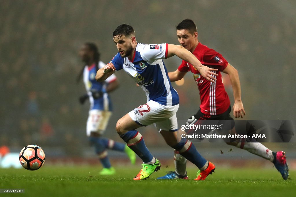 Blackburn Rovers v Manchester United - The Emirates FA Cup Fifth Round