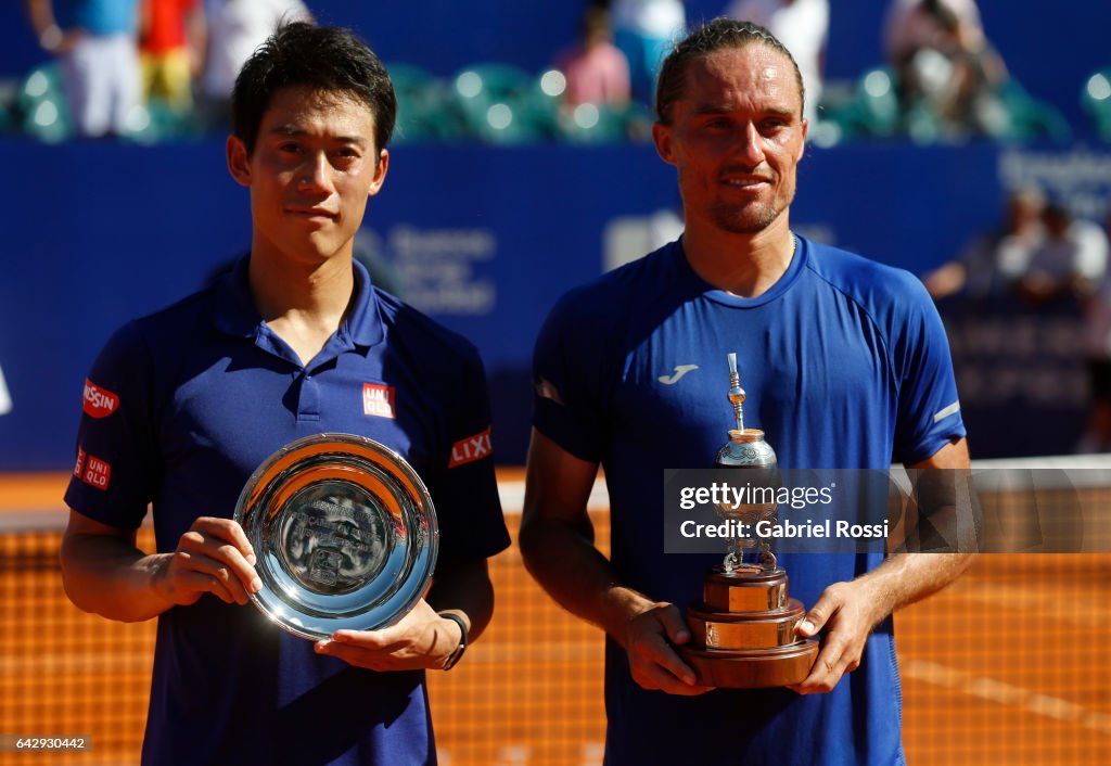 Kei Nishikori v Alexandr Dolgopolov - ATP Argentina Open