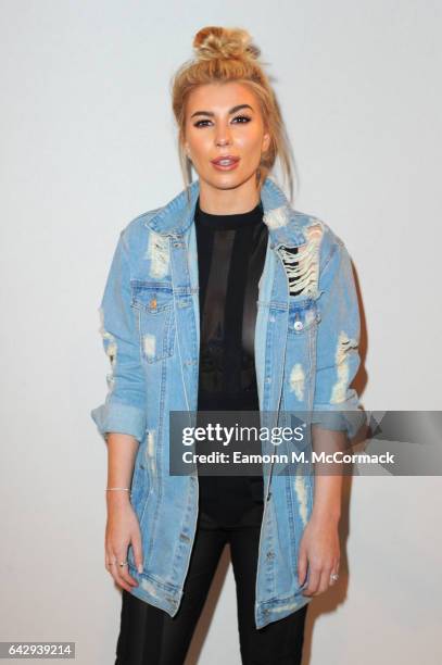 Olivia Buckland attends the Alexis Carballosa show during the London Fashion Week February 2017 collections on February 19, 2017 in London, England.