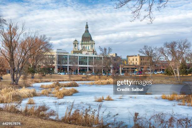 basilica of saint mary, minneapolis - basilica minneapolis stock pictures, royalty-free photos & images