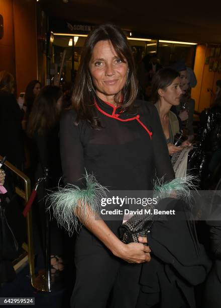 Debonnaire Von Bismarck attends the Charlotte Olympia AW17 presentation on February 19, 2017 in London, England.