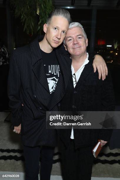 Jefferson Hack and Tim Blanks attend as Another Magazine Host Special Dinner To Celebrate The Comme Des Garcons Cover Of The SS17 at The Store...