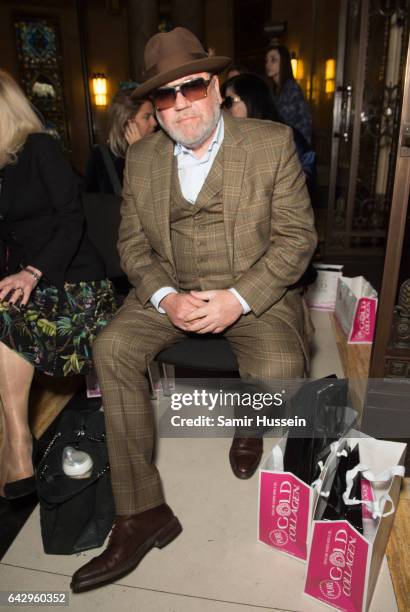 Ray Winstone attends the Pam Hogg show during the London Fashion Week February 2017 collections on February 19, 2017 in London, England.