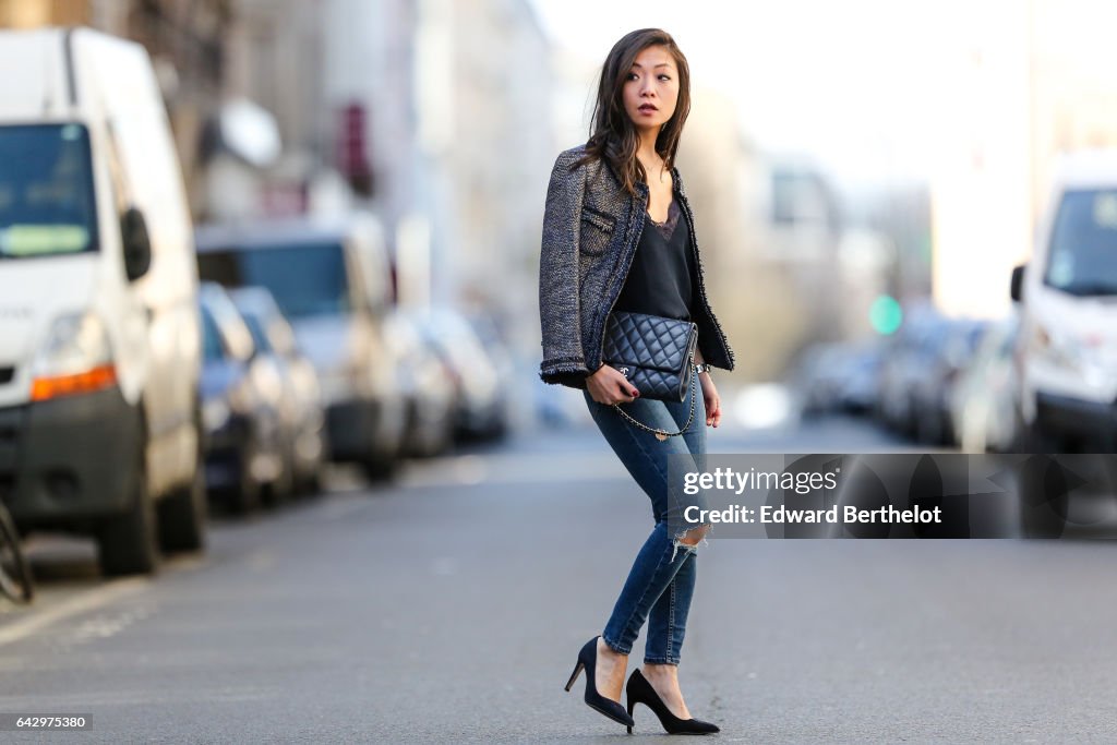 Street Style - Paris - February 2017