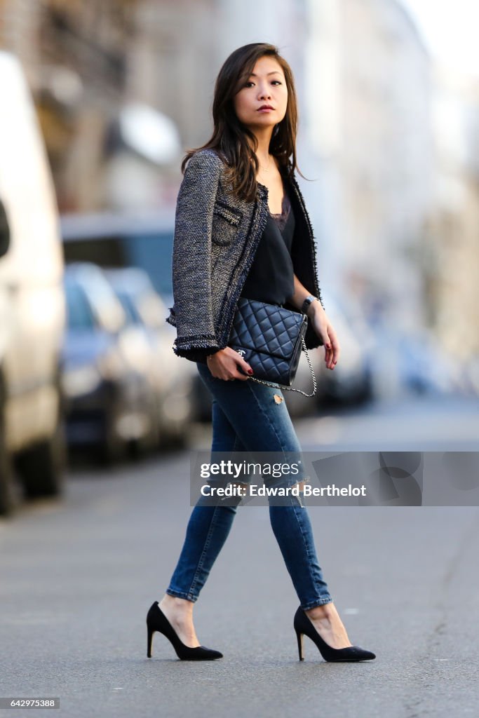 Street Style - Paris - February 2017