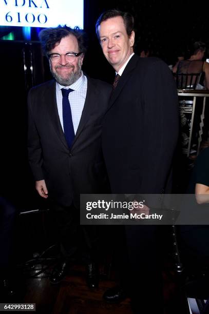 Kenneth Lonergan and Dylan Baker attend 69th Writers Guild Awards New York Ceremony at Edison Ballroom on February 19, 2017 in New York City.