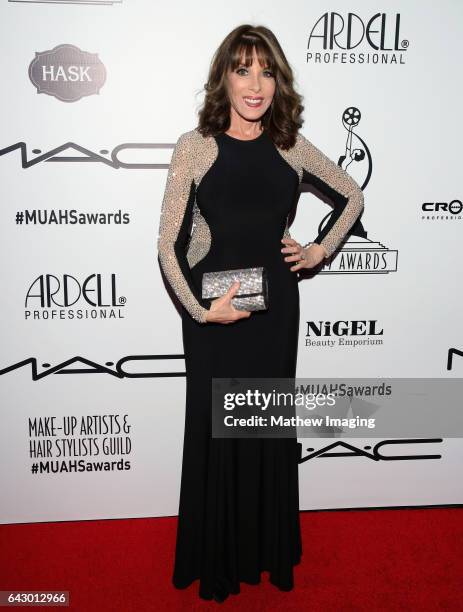 Actor Kate Linder attends the 2017 Make-Up Artists and Hair Stylists Guild Awards at The Novo by Microsoft on February 19, 2017 in Los Angeles,...