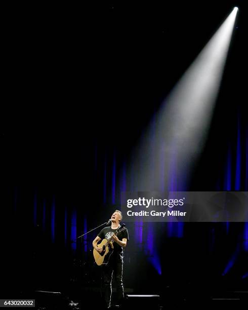 Joe Sumner performs in concert opening for his father, Sting at ACL Live on February 19, 2017 in Austin, Texas.