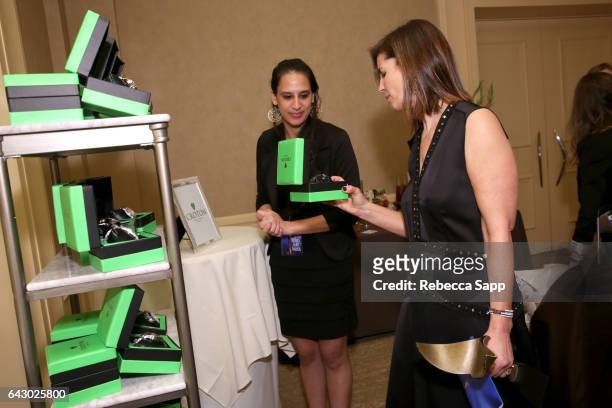 Screenwriter Susannah Grant at Backstage Creations Retreat during the 2017 Writers Guild Awards at The Beverly Hilton Hotel on February 19, 2017 in...