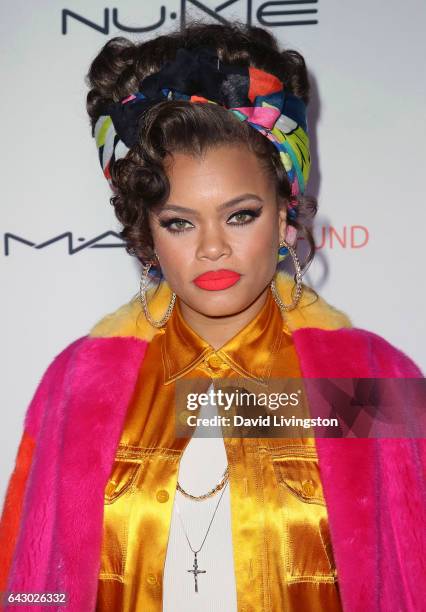 Actress Andra Day attends the 3rd Annual Hollywood Beauty Awards at Avalon Hollywood on February 19, 2017 in Los Angeles, California.