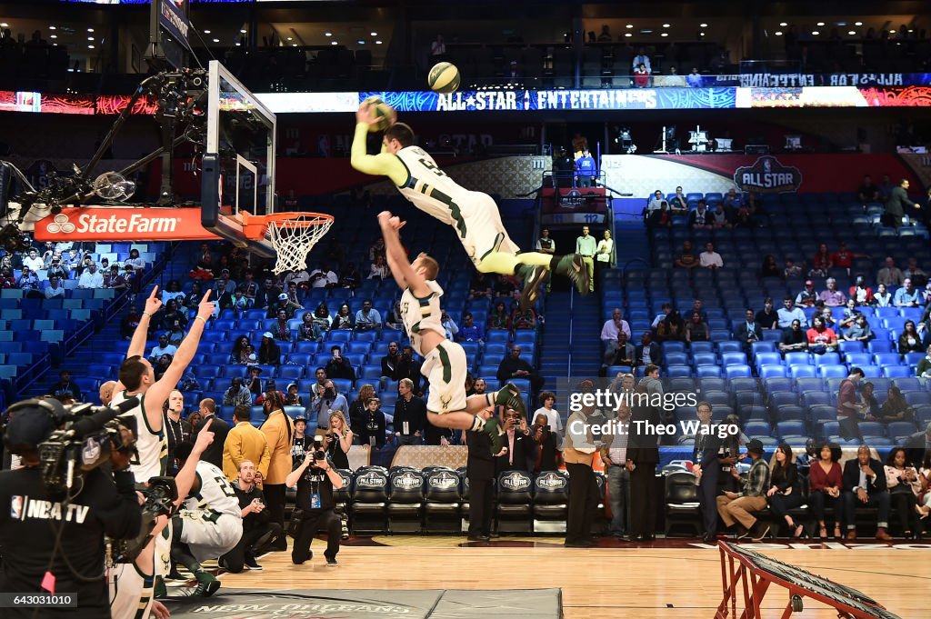 Celebrities Attend The 66th NBA All-Star Game