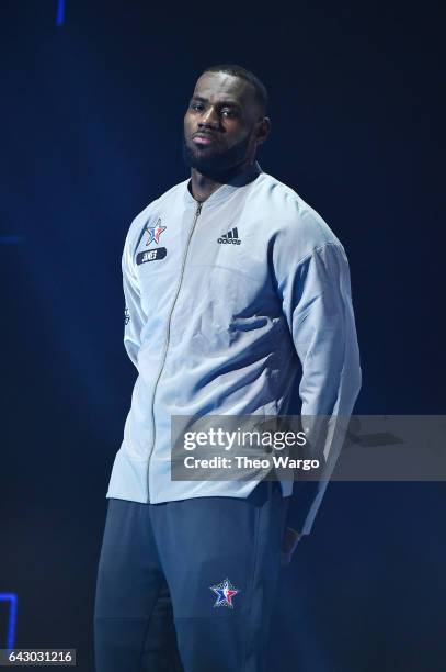 LeBron James attends the 66th NBA All-Star Game at Smoothie King Center on February 19, 2017 in New Orleans, Louisiana.