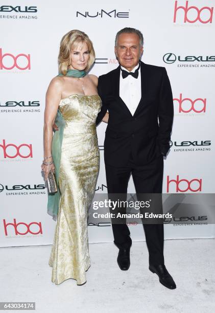 Plastic surgeon Dr. Andrew Ordon and Robyn Meyerhoff arrive at the 3rd Annual Hollywood Beauty Awards at Avalon Hollywood on February 19, 2017 in Los...