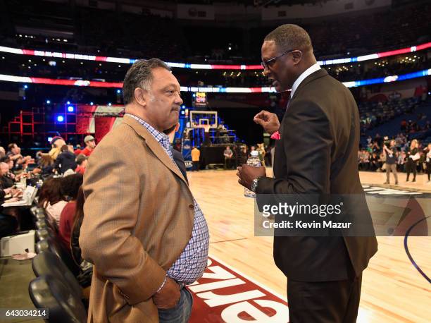 Jesse Jackson attends the 66th NBA All-Star Game at Smoothie King Center on February 19, 2017 in New Orleans, Louisiana.