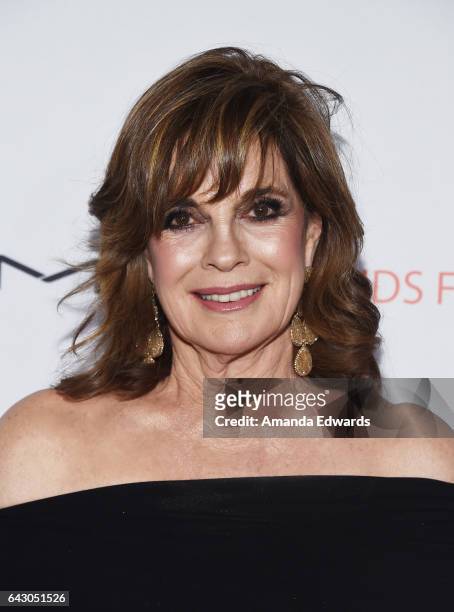 Actress Linda Gray arrives at the 3rd Annual Hollywood Beauty Awards at Avalon Hollywood on February 19, 2017 in Los Angeles, California.