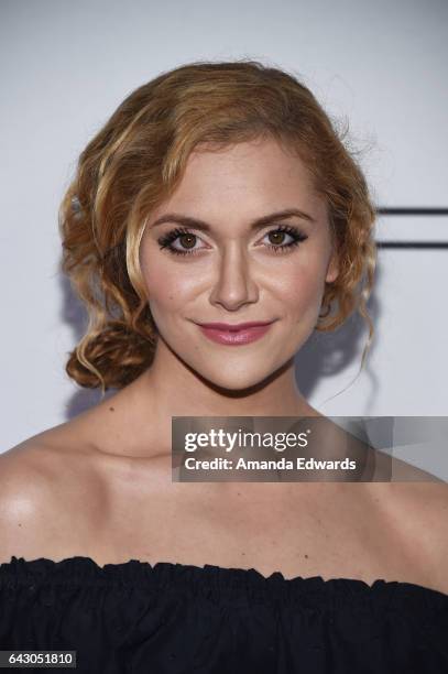 Actress Alyson Stoner arrives at the 3rd Annual Hollywood Beauty Awards at Avalon Hollywood on February 19, 2017 in Los Angeles, California.