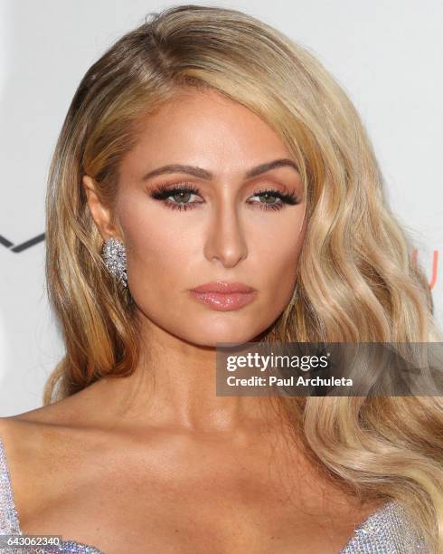 Personality Paris Hilton attends the 3rd annual Hollywood Beauty Awards at Avalon Hollywood on February 19, 2017 in Los Angeles, California.