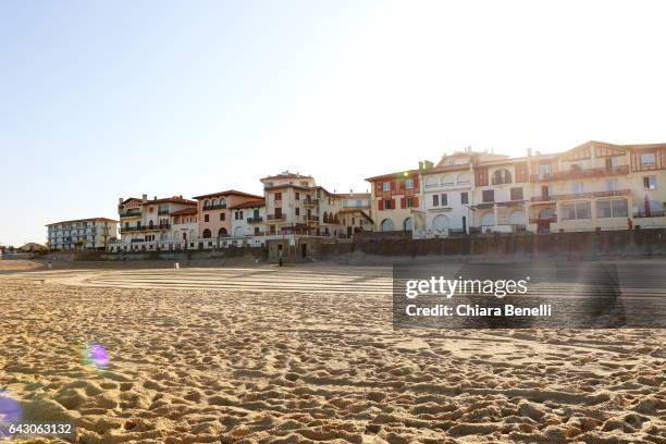 hossegor in the morning - aquitania fotografías e imágenes de stock