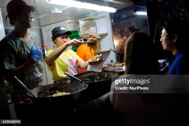 The Christchurch Lantern Festival celebrate the Year of the Rooster in Hagley Park North, Christchurch, New Zealand, Sunday, Feb. 19, 2017. The...