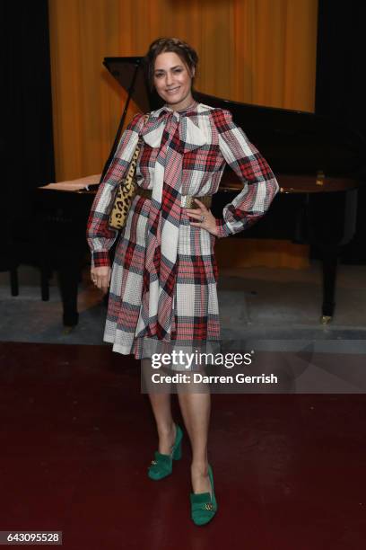 Yasmin Le Bon attends the Roksanda show during the London Fashion Week February 2017 collections on February 20, 2017 in London, England.