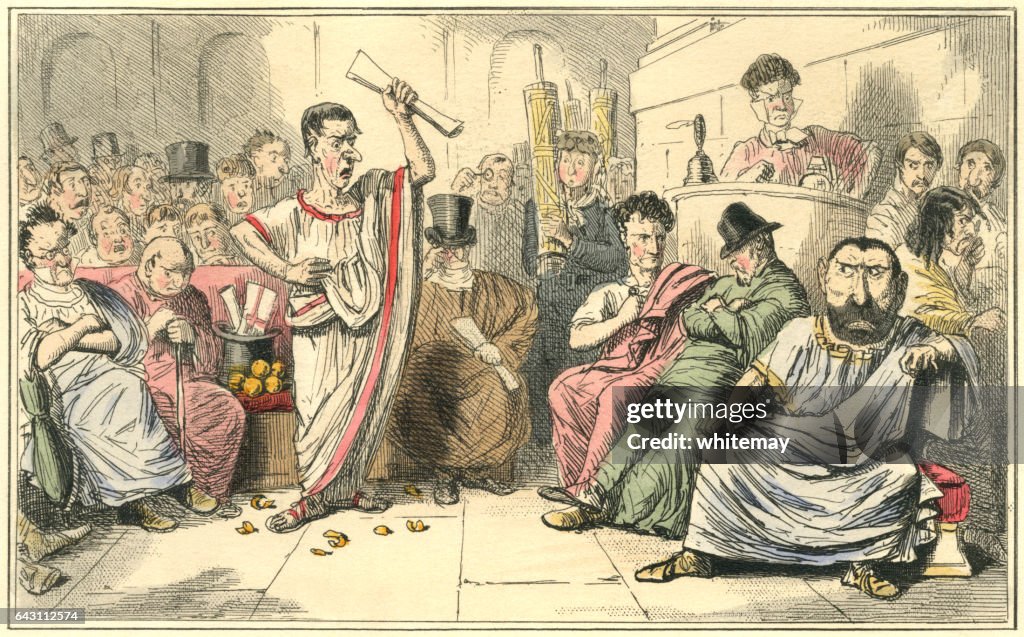 Cicero denouncing Catiline