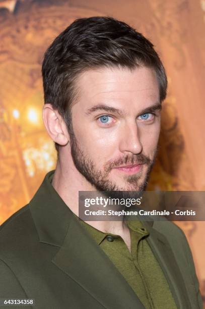 Actor Dan Stevens attends the "Beast And Beauty - La Belle Et La Bete" Paris Photocall at Hotel Meurice on February 20, 2017 in Paris, France.