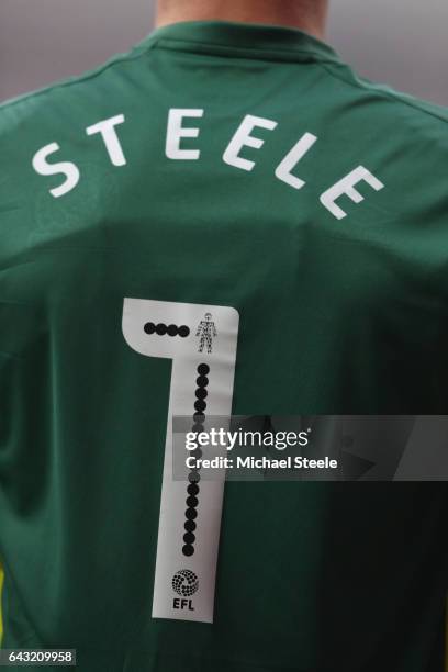 Jason Steele of Blackburn Rovers during The Emirates FA Cup Fifth Round match between Blackburn Rovers and Manchester United at Ewood Park on...