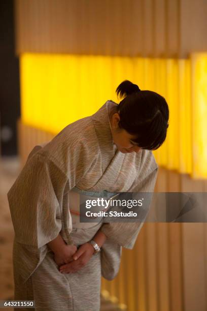 Japanese Hostesses of the Hotel Ocura Macau one before the Galaxy Macau Grand Opening, on Saturday May 14, 2011.