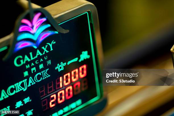 Detail and view of the high limits gaming area on the day of the Galaxy Macau Grand Opening, on Sunday May 15, 2011.