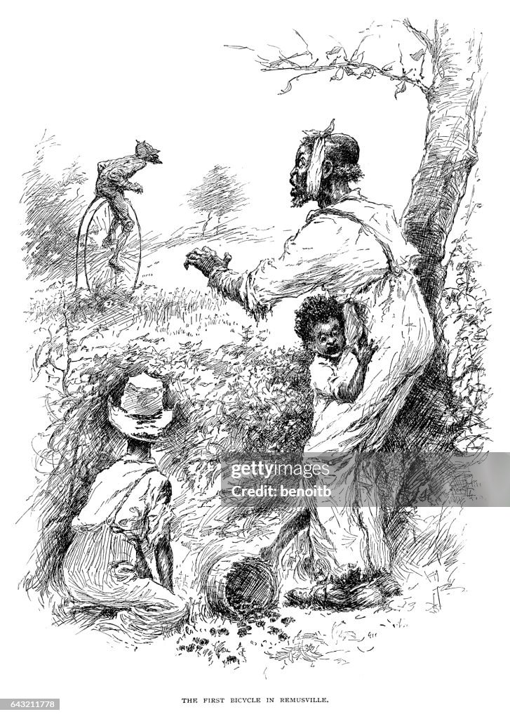 First Bicycle in Remusville