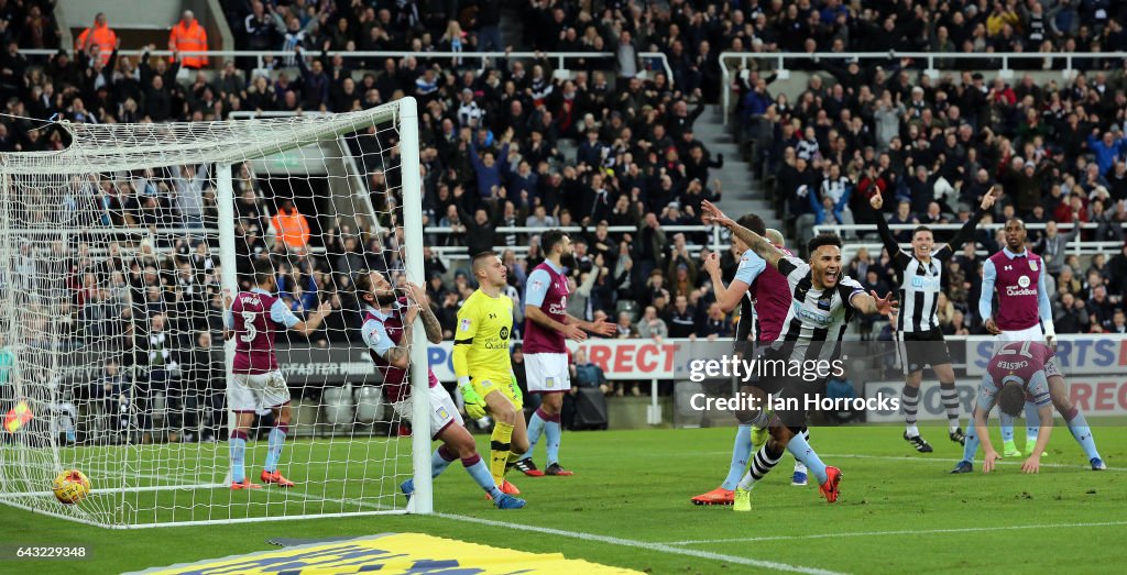 Newcastle United v Aston Villa - Sky Bet Championship