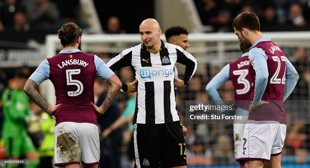 Newcastle United v Aston Villa - Sky Bet Championship