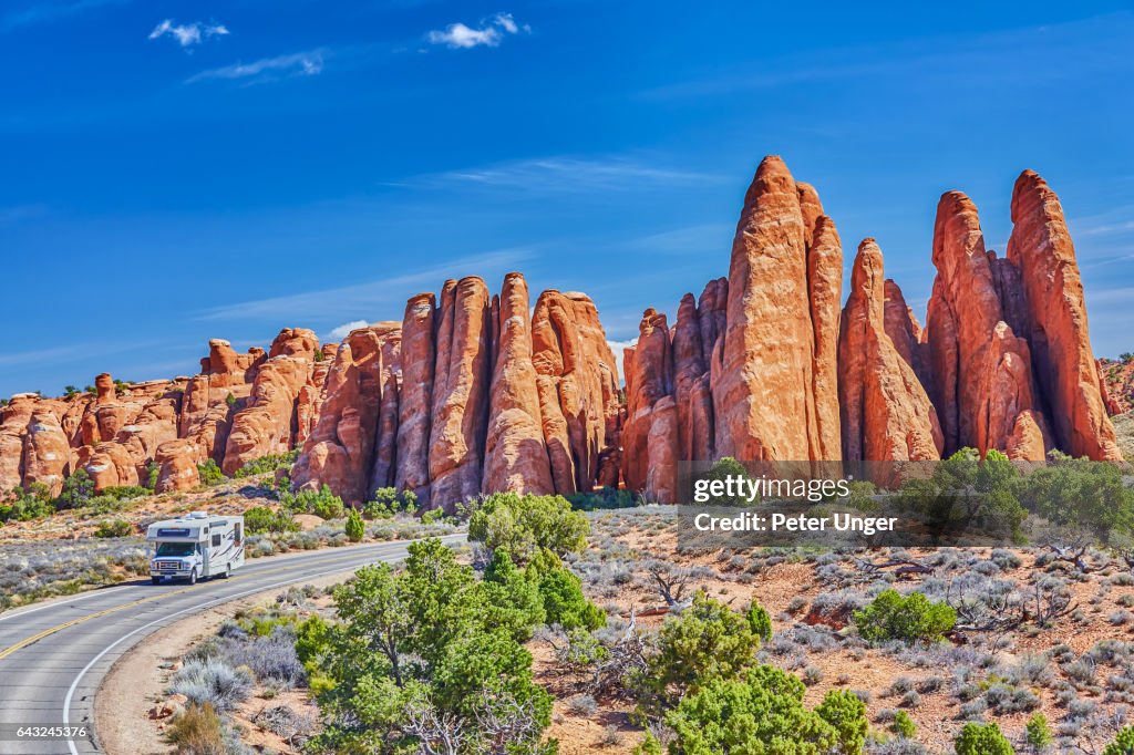 Arches National Park in Utah,USA