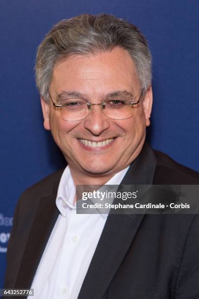 Producer Victor Hadida attends the 'Diner Des Producteurs' - Producer's Dinner - Cesar 2017 at Four Seasons Hotel George V on February 20, 2017 in...