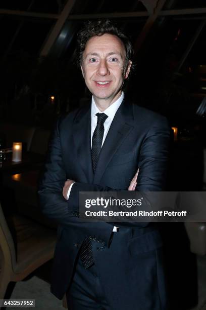 Stephane Bern attends the Private View of "Icones de l'Art Moderne, la Collection Chtchoukine" at Fondation Louis Vuitton on February 20, 2017 in...