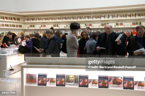 Illustration view during the Private View of "Icones de l'Art Moderne, la Collection Chtchoukine" at Fondation Louis Vuitton on February 20, 2017 in...