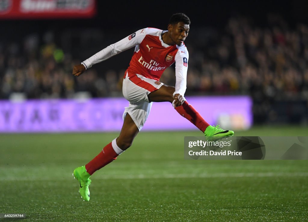 Sutton United v Arsenal - The Emirates FA Cup Fifth Round