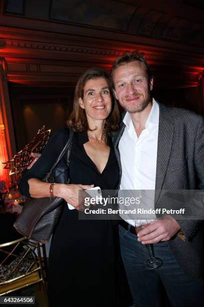 Producer Vanessa Menesguen and Co-Winner of the 'Daniel Toscan du Plantier' Producer's Price, Nicolas Altmayer attend the 'Diner des Producteurs' -...
