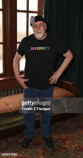 Artist Gilbert Baker attends the Screening Of ABC's "When We Rise" at Castro Theatre on February 20, 2017 in San Francisco, California.