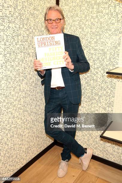 Sir Paul Smith attends the launch of new Phaidon book "London Uprising: Fifty Fashion Designers, One City" hosted by Sir Paul Smith, Tania Fares and...