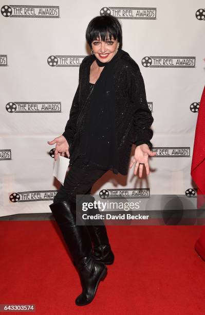 Liza Minnelli impersonator Suzanne Goulet attends The Reel Awards 2017 at the Golden Nugget Hotel & Casino on February 20, 2017 in Las Vegas, Nevada.