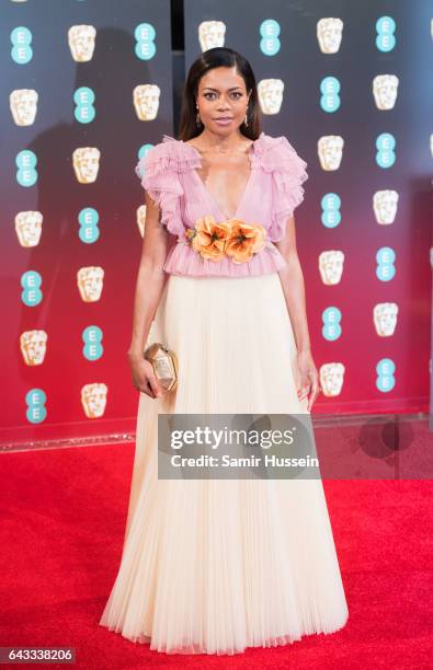 Naomie Harris attends the 70th EE British Academy Film Awards at Royal Albert Hall on February 12, 2017 in London, England.