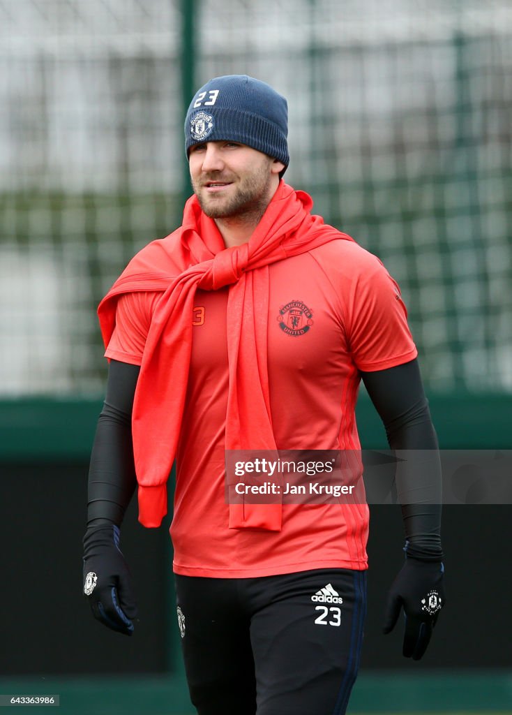 Manchester United Training Session