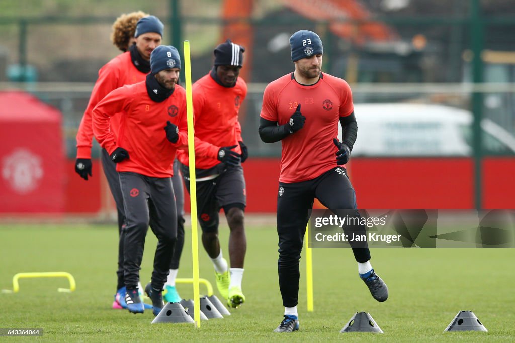 Manchester United Training Session