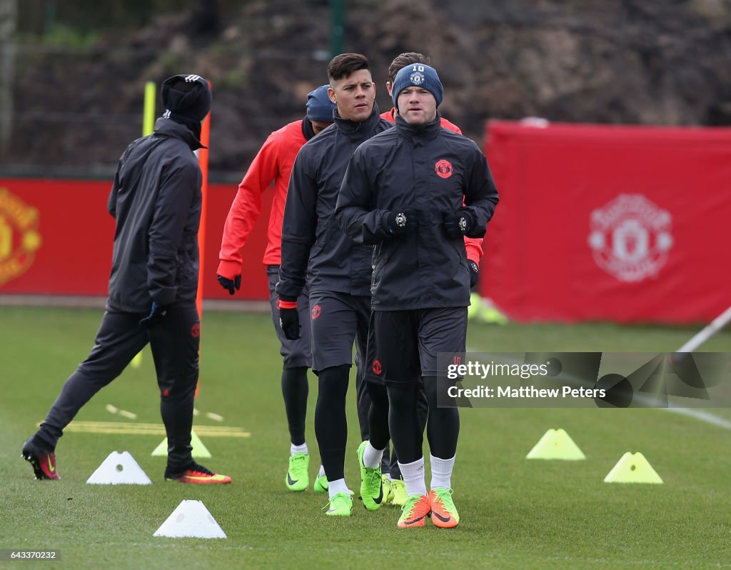 Manchester United Training Session