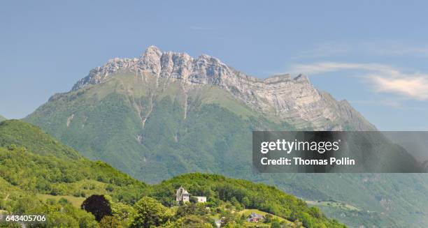 bauges mountains in savoy - chambery stock-fotos und bilder