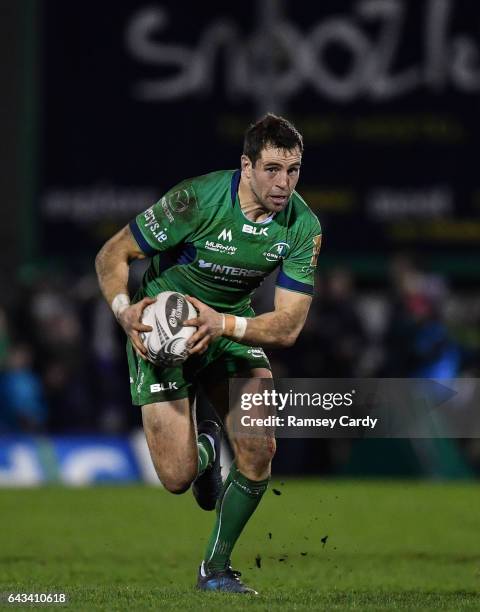 Galway , Ireland - 18 January 2017; Craig Ronaldson of Connacht during the Guinness PRO12 Round 15 match between Connacht and Newport Gwent Dragons...